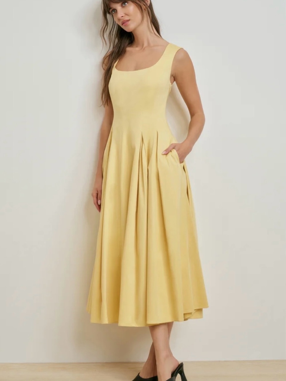 Favorite Daughter The Muse Dress in Golden NWOT SZ 4